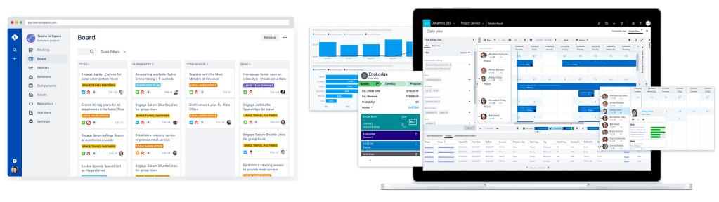 JIRA Software ou Dynamics 365